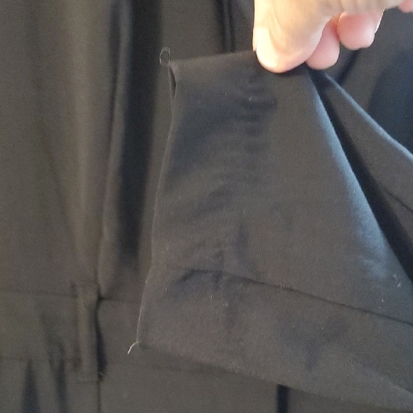 A NEW DAY Black Wrap  Jumpsuit Size Large - Picture 7 of 12